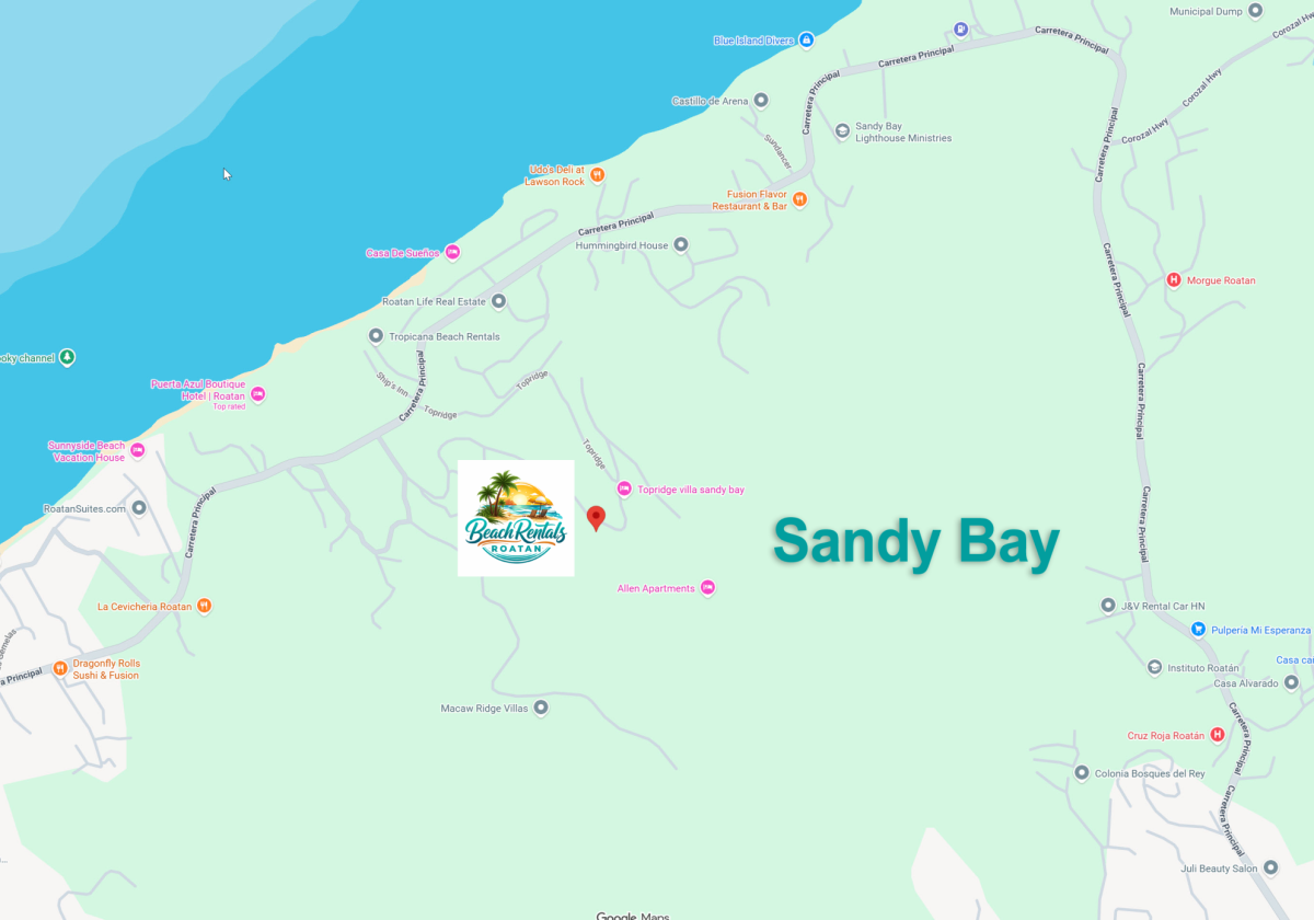 Top Ridge Map