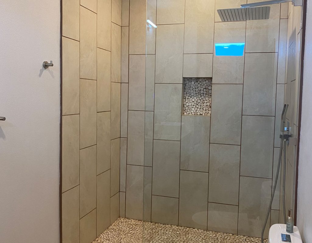 Over-sized Showers